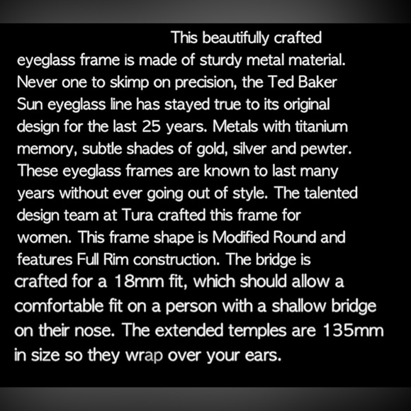 Ted Baker London Gradient Aviator Sunglasses Blush NWT - Picture 5 of 5